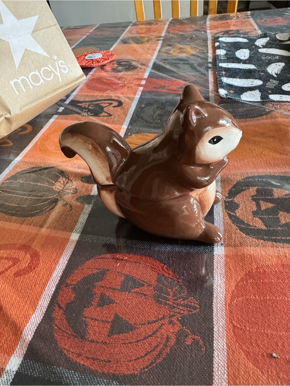 Target brown squirrel candle- sooo cute